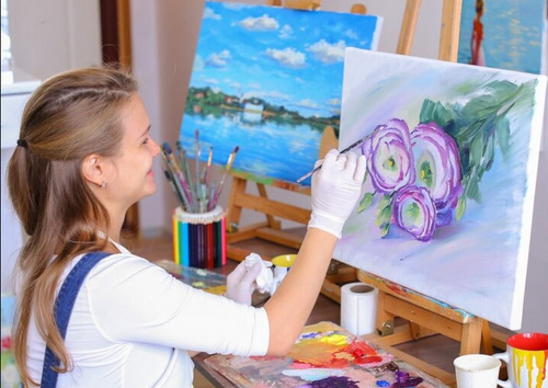 Oil painting - for beginner & intermediate students - Mornings