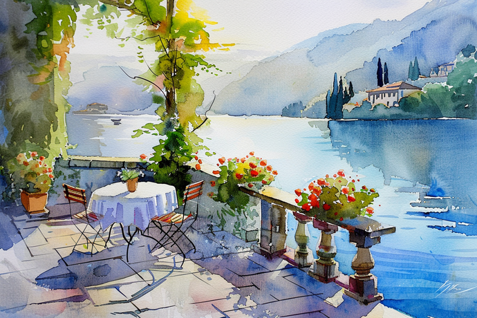 December - Intermediate Watercolor for Adults