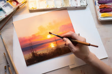 Load image into Gallery viewer, December Acrylic for Beginners - Evening