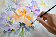 Load image into Gallery viewer, October Beginning Watercolor - Morning