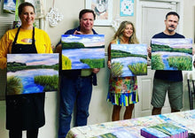 Load image into Gallery viewer, December Acrylic for Beginners - Evening